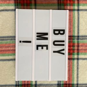 light up word board. comes with the letters, and the extras